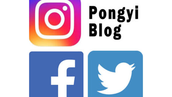【Pongyi SNS】Instagram, Facebook, Twitter and blog ♪