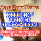 【Pongyi is currently closed for renovation of kitchen !】